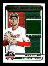 2023 Panini Stars & Stripes USA Baseball #U18-AGC Angel Garza Cantu U-18