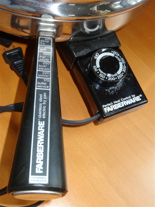 Farberware B3000 Stainless 12" Dome Lid Electric Skillet eBay