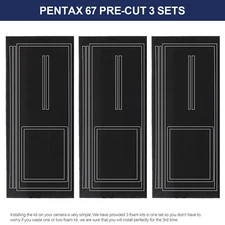 Pre-cut Custom Repalce Light Seal Foam Sponge 3Kits For Pentax 67 Film Camera