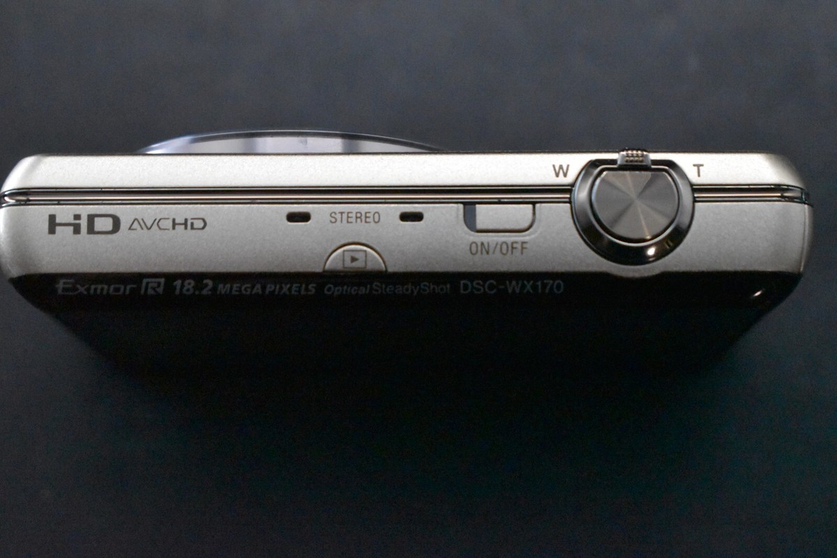 SONY DSC-WX170 ゴールド US Duty Paid] SONY Cyber shot DSC-WX170 Gold Japanese Language