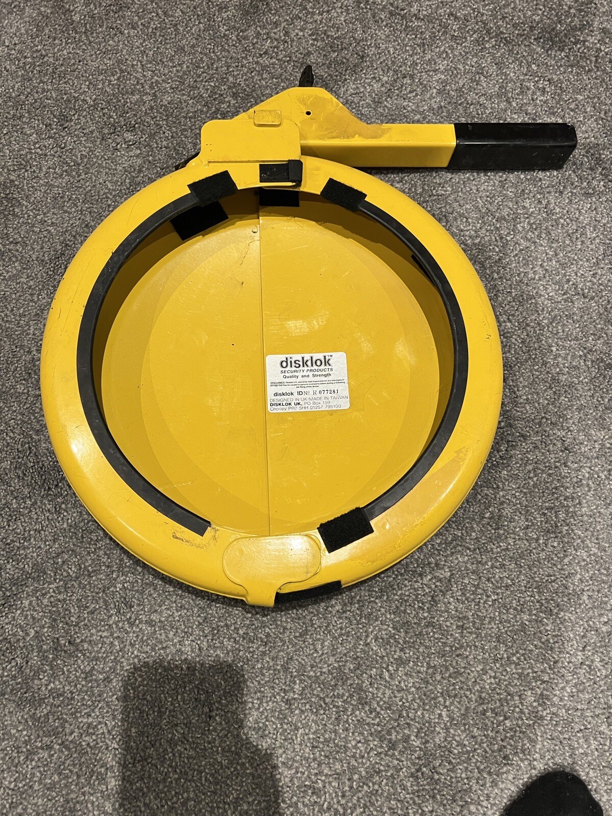 DISKLOK Steering Wheel Lock eBay