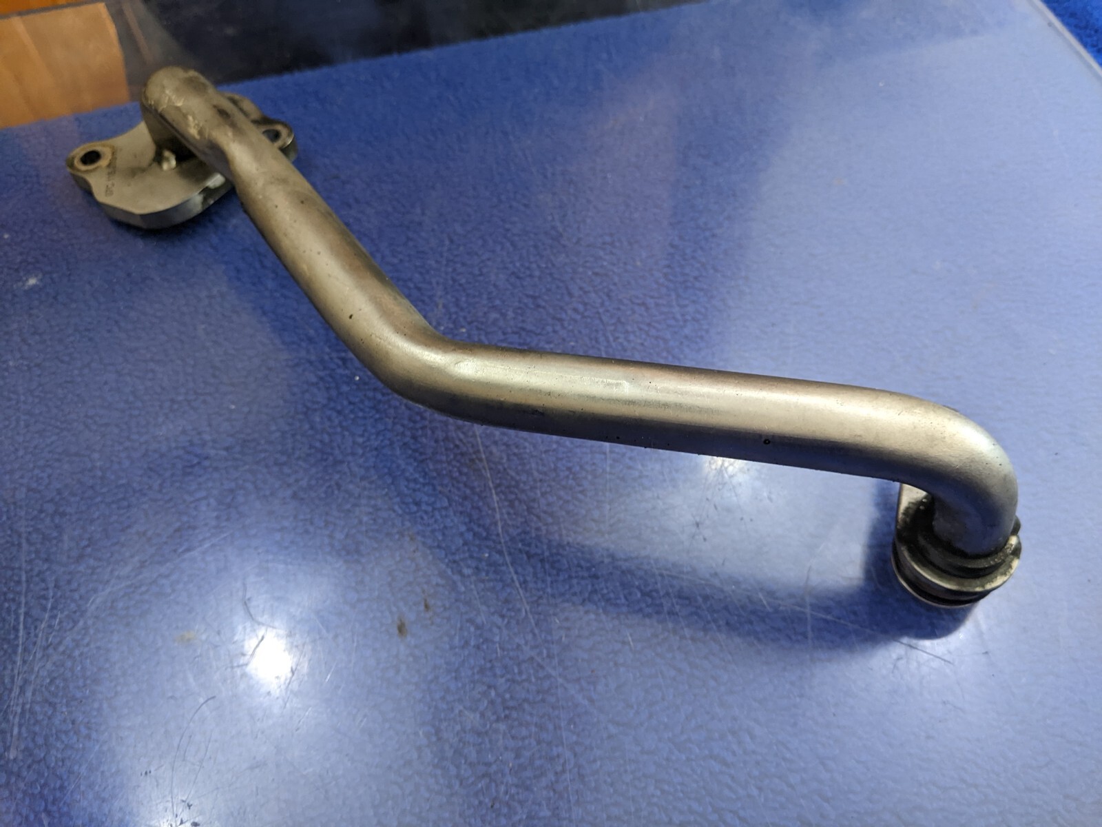 Bentley Continental GT oil crossover pipe tube oem w12