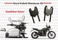 Black "Handle Bar Riser" Fit For Royal Enfield Himalayan 411