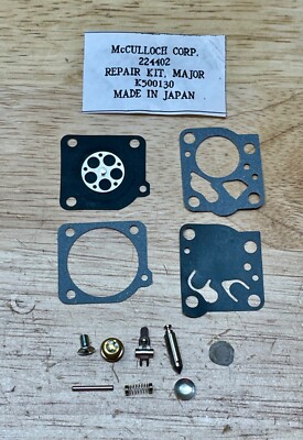 NOS OEM McCulloch Car Kit for Titan 7, Euromac 38 and More  PN 224402 (Bin G8)
