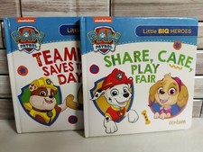 Paw Patrol - Share, Care, Play Fair Board Book  Teamwork Saves the Day NEW