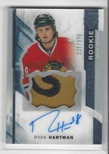 Ryan Hartman 2015-16 Upper Deck Premier #75 JSY AU 225/375 RC 