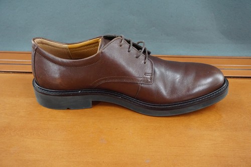 Zapatos de vestir derby informales con cordones de cuero marrón 11,5 ECCO Metropole London para hombre - Imagen 5 de 10