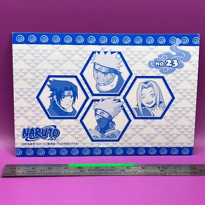 Sasuke Naruto トレーディングカード No.23 Naruto Uzumaki Sasuke Uchiha No.23 NARUTO Oversized Card ENSKY TCG