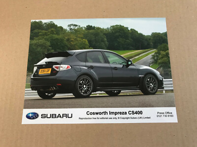 Subaru Impreza Cosworth STI CS400 Press Photograph 