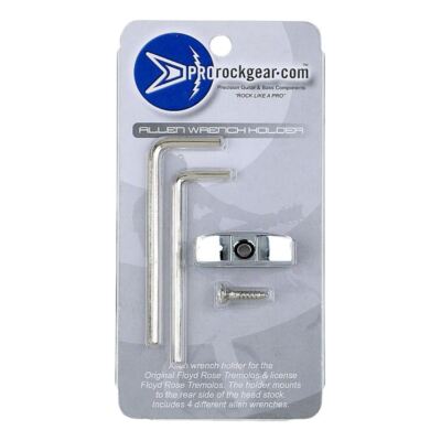 ProRockGear RGAWH40 Floyd Rose Allen Wrench Holder, Nickel