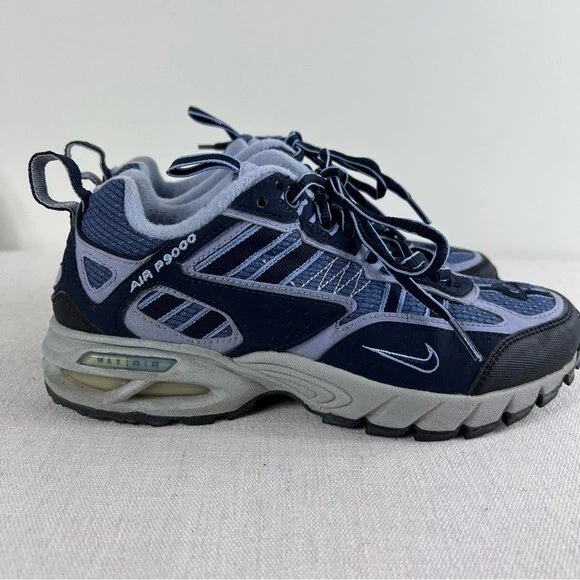 NIKE PX Air P9000 Sneakers Womens Size 6.5 Blue Running Walking