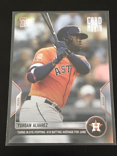 2022 Topps Now M-JUNE Yordan Alvarez