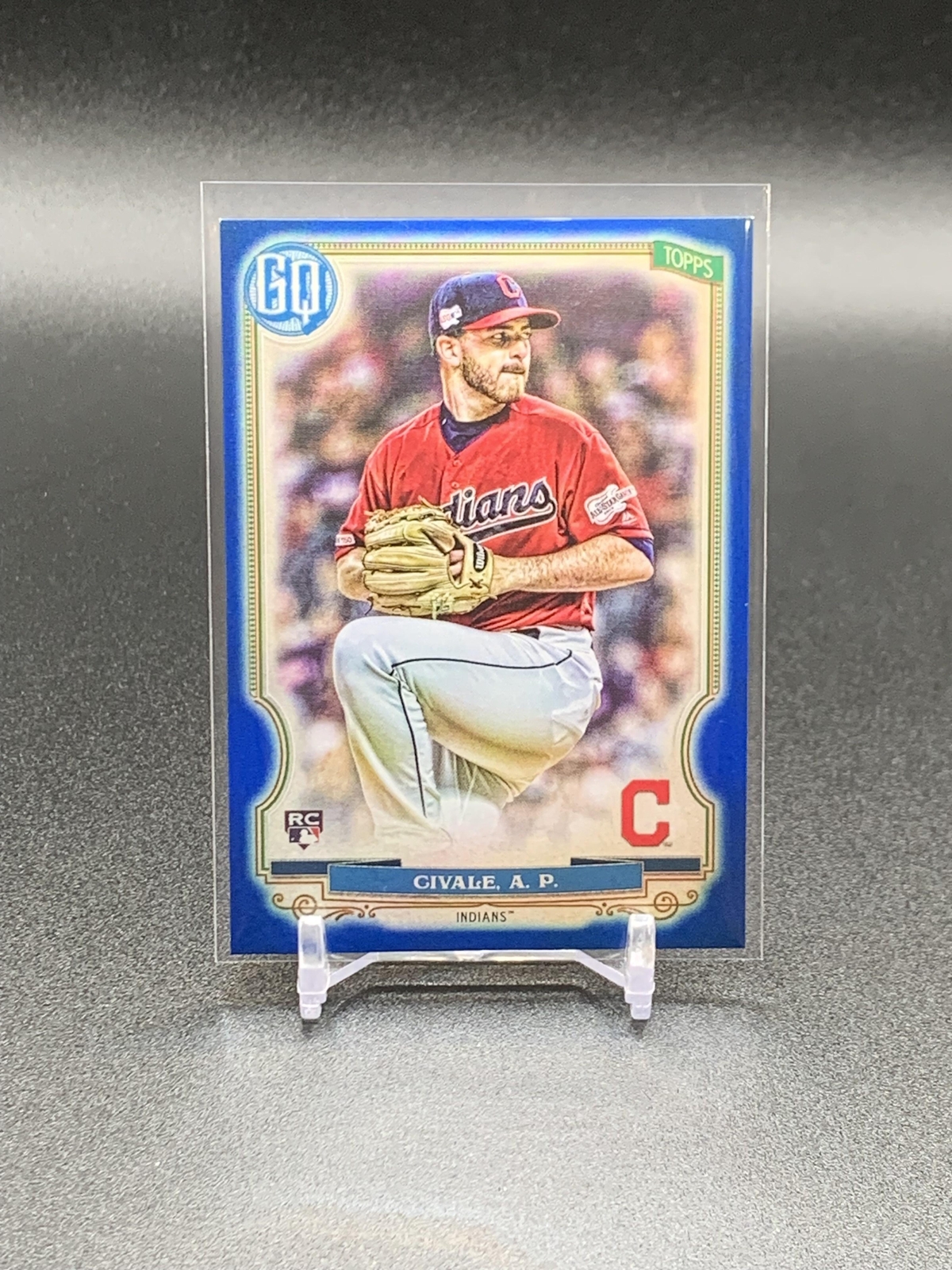 2020 Topps Gypsy Queen Aaron Civale 232 RC Blue Border /150 | Tampa Bay Rays