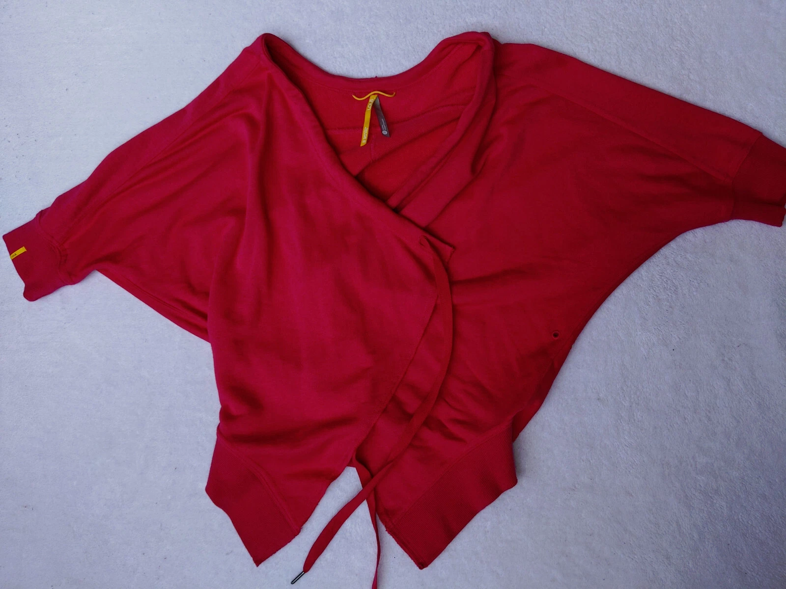 lole wicking tie wrap athletic sweater