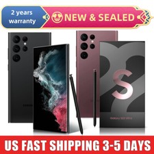 NEW SAMSUNG GALAXY S22 ULTRA 5G FACTORY UNLOCKED 512GB/256GB/128GB Fast Ship