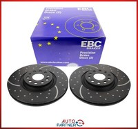 EBC Turbogroove Bremsscheiben 340Mm Vorne FüR VW Golf 7 GTI Octavia RS Leon S3