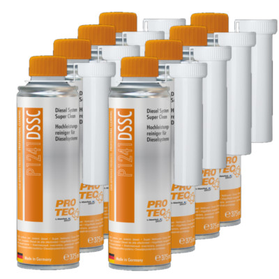 PROTEC 8x 375 ml Hochleistungsreiniger für Dieselsysteme P1241
