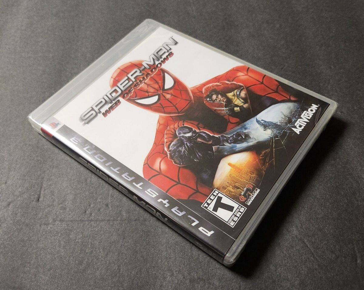 Spider-Man: Web of Shadows (Sony PlayStation 3, 2008) for