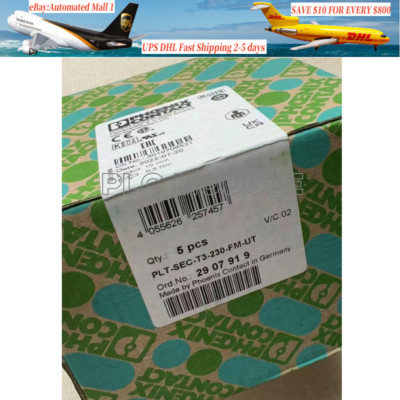 1pcs New Phoenix Contact PLT-SEC-T3-230-FM-UT 2907919 Surge protection equipment