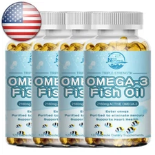 OMEGA 3 xl sofgels 3600mg 120 Softgels FISH OIL Epa Dha Essential Fatty Acids