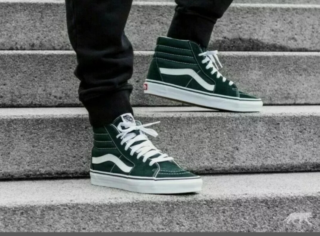 新品　VANS SK8-HI グリーン スニーカー VANS 「VANS」 ハイカットスニーカー 4h グリーン メンズ