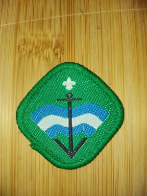 UK Scouting 1980's Sea Scout Proficiency Badge Junior Seemann