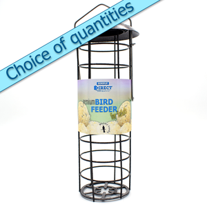 Deluxe Hammertone Finish Bird Fat Ball Feeder Multi Buy Discount