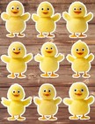 Happy Little Chick Die Cut Vinyl Stickers Set Scrapbooking Laptop Water Bottle