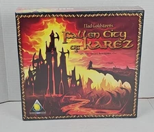 FALLEN CITY OF KAREZ Fantasy Board Game Golden Egg Games SEALED NEW!!
