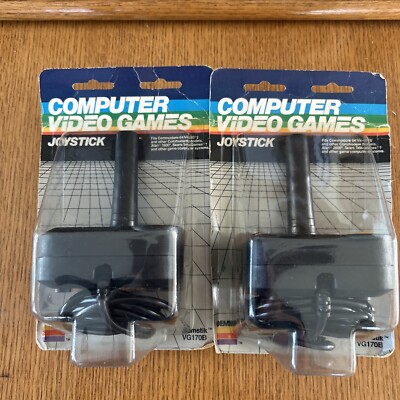 Gemini Vintage Video Game Joy Stick Controllers (new In Boxes) Lot Of 2