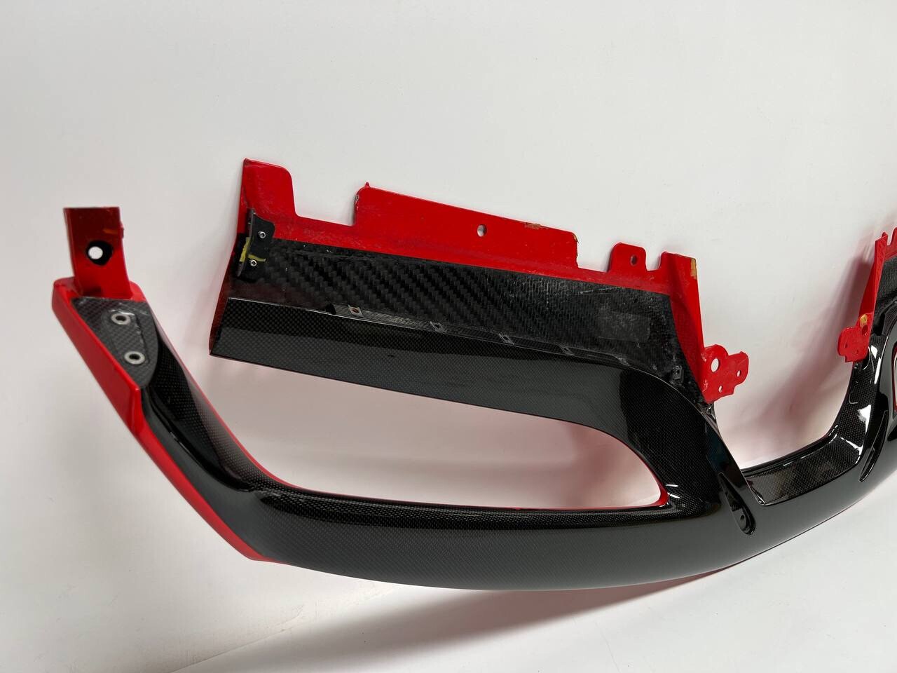 2016 2017-2019 FERRARI 488 GTB 488 SPIDER CARBON FIBER FRONT BUMPER SPOILER LIP