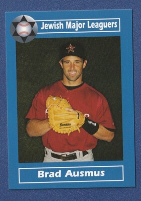 BRAD AUSMUS 2006 Jewish Major Leaguers Update #8 Houston Astros MLB JML Card*