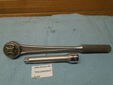 J.H. Williams USA S-52 Superratchet 1/2" Dr. w/ Free 1/2 x 5-1/2" Extension H075