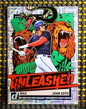 JUAN SOTO  -  2021 DONRUSS UNLEASHED RAPTURE #14