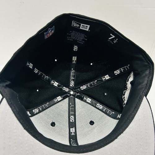 New Era Arizona Cardinals Stadium Patch 59FIFTY Fitted Hat Cap Black 7 1/4 NFL - Picture 6 of 7