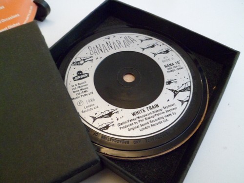 BANANARAMA DRINKS COASTERS Upcycled Vinyl Records 1980's Hit Singles List - Picture 211 of 215