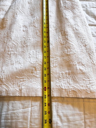 David Meister White Cotton Dress Size 10 Textured Fully Lined NWT Made in USA - Picture 5 of 13