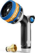 Pistola Irrigazione Giardino - Pistola Da Giardino in Metallo Con 10 Getti Regol