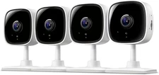 1080P Indoor Security Camera Baby Monitor Motion Detection 2-Way Audio - 4-Pack