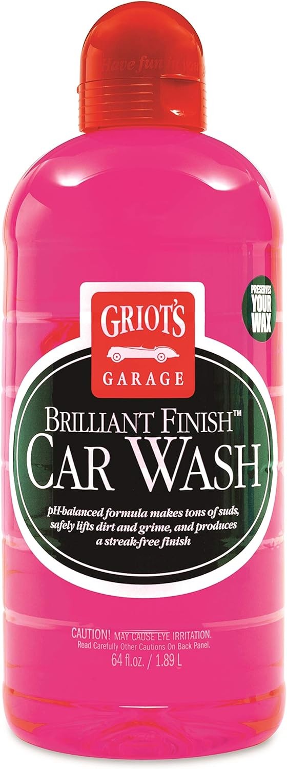 Griot's Garage Brilliant Finish Car Wash, Foaming Liquid Soap for Vehicle...