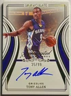 2022-23 Immaculate Collection Tony Allen Sophisticated Signatures Auto /99