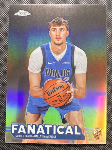 2025-26 Topps Chrome - Fanatical Cooper Flagg #FAN-21 (RC)