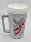 Vtg Coke Insulated Mug With Lid 32oz