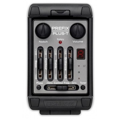 Fishman Prefix Plus-T Onboard Guitar Preamp w/ Matrix Pickup - narrow