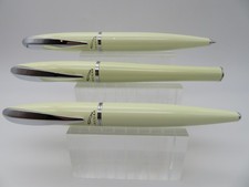 3 x Jaguar Concept Set  F&uuml;ller Kugelschreiber Bleistift Ivory Creme Fountain Pen