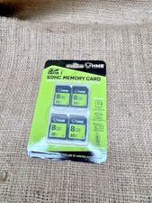 HME SDHC 8gb Memory Card 4-pack - - HME-8GB4PK New