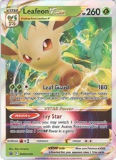 Leafeon VSTAR SWSH195 Promo SWSH Black Star Pokemon Holo NM