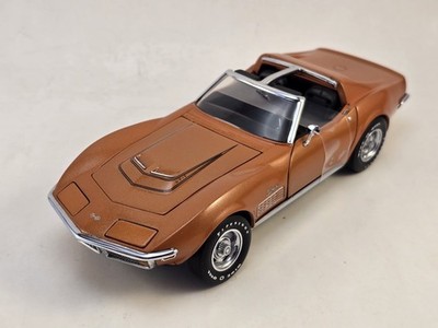 Franklin MINT 1972 Corvette Coupe Zr1 Ontario Orange S11E926