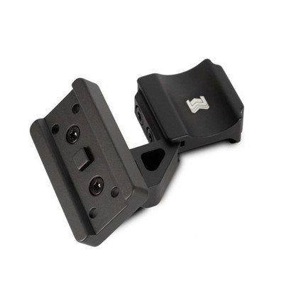 Monstrum Canted Micro Red Dot Mount | Compatible with Aimpoint T1/T2 Black 