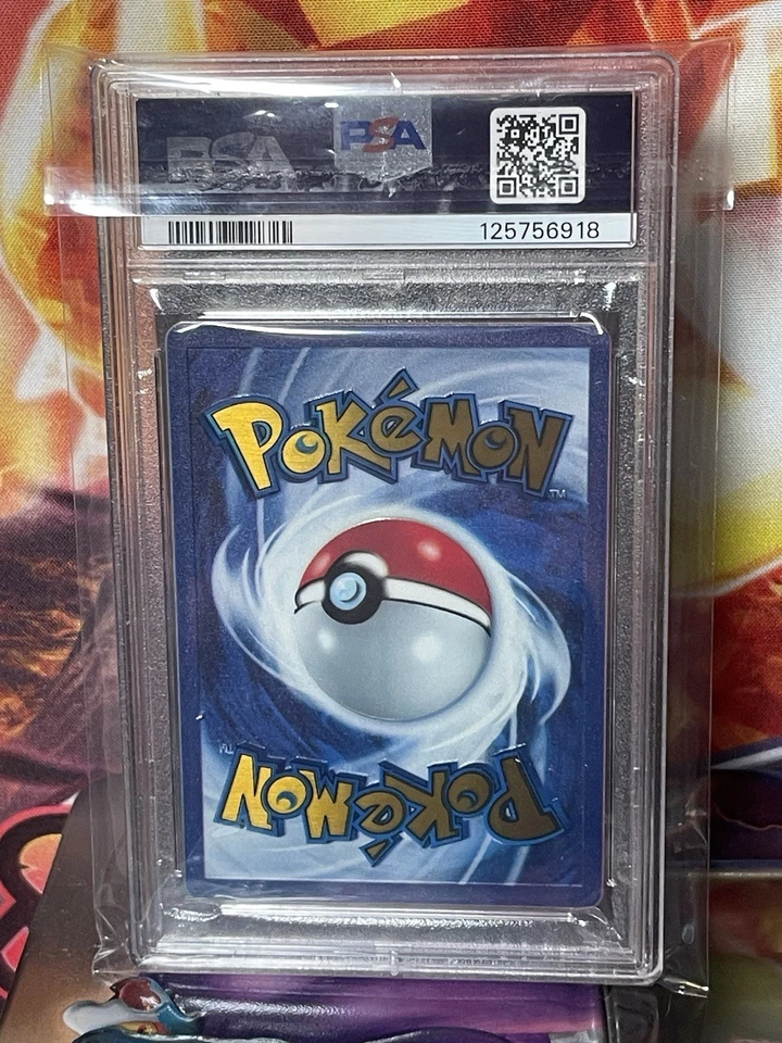Pokémon TCG Mew EX 205/165 METAL UPC Promo Scarlet & Violet 151 Gold PSA 9 - Image 2 of 2